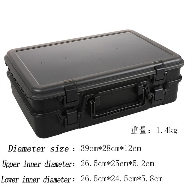Multi-function  Large Capacity Fishing Tackle Box Double-layer Bait Box Portable Fishing Tackle Storage Box