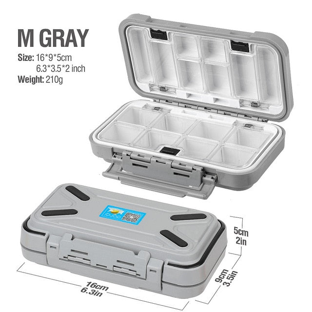 Large Capacity 24/28 Grid Fishing Gear Accessories Waterproof sub-Box Fishing Hook Supplies Tool Storage Box Fishing Tackle box