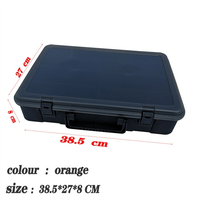 Multi-function  Large Capacity Fishing Tackle Box Double-layer Bait Box Portable Fishing Tackle Storage Box